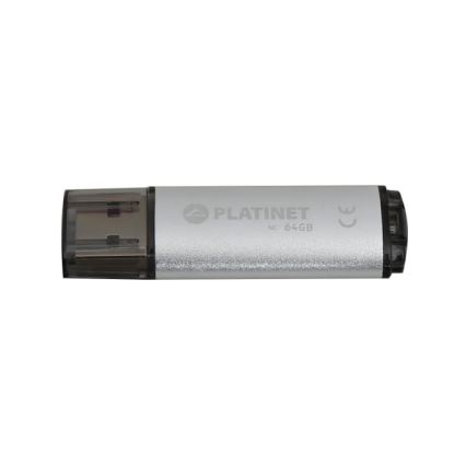 Flash Drive USB 64GB Silver