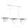 FLAT Cable Pendant Light 3x E27/15W/230V, Cream