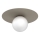 FLAT Ceiling Light 1xE27/15W/230V Ø 35 cm Beige