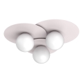 FLAT Ceiling Light, 3×E27 / 15W / 230V, 55×60 cm, cream