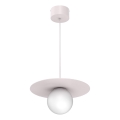 FLAT cord pendant light 1xE27/15W/230V cream