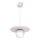 FLAT cord pendant light 1xE27/15W/230V cream