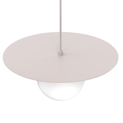 FLAT cord pendant light 1xE27/15W/230V cream