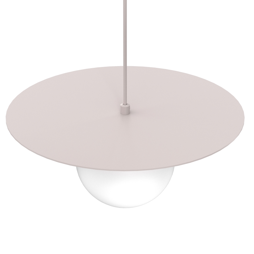 FLAT cord pendant light 1xE27/15W/230V cream