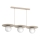 FLAT Pendant Light on Cable, 3xE27/15W/230V, Beige