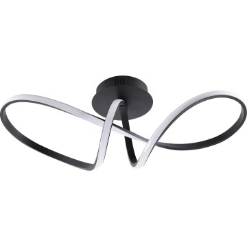 FLAVIA LED Ceiling Light 33W/230V, 24×61 cm, Black