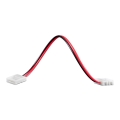 Flexible bifacial angular connector for 2-pin LED strips 8 mm