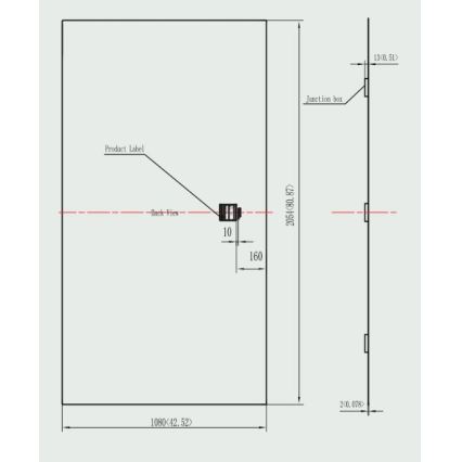 Flexible photovoltaic solar panel SUNMAN 430Wp IP68 Half Cut