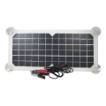 Flexible photovoltaic solar panel with USB, 20W/12V