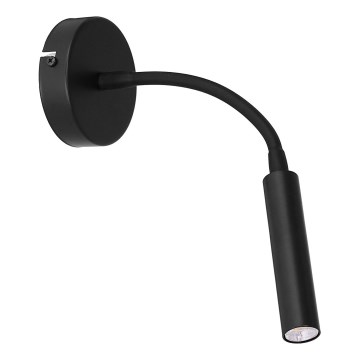 Flexible small lamp ARDEN 1xG9/8W/230V black
