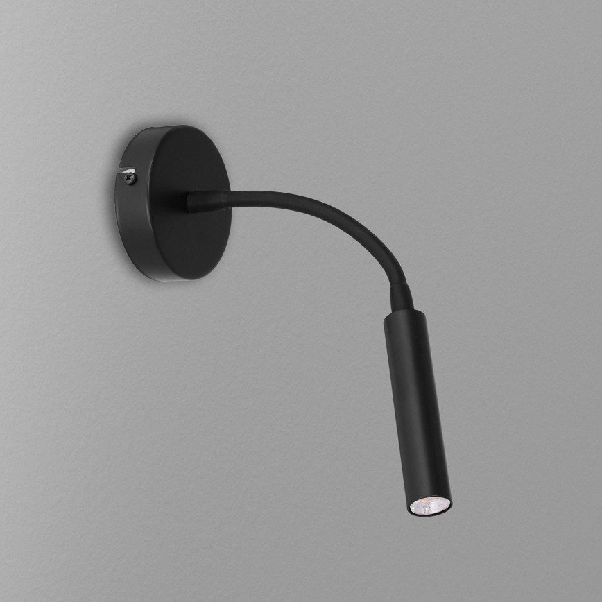 Flexible small lamp ARDEN 1xG9/8W/230V black