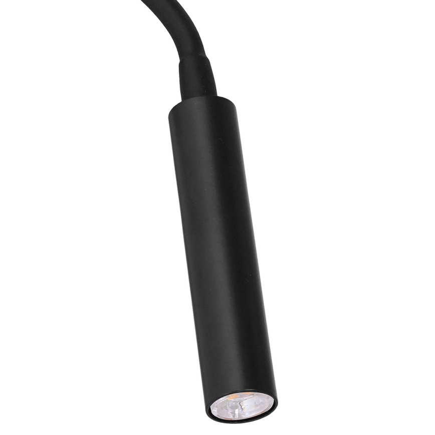 Flexible small lamp ARDEN 1xG9/8W/230V black
