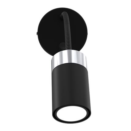 Flexible small lamp JOKER 1xGU10/8W/230V black/matte chrome