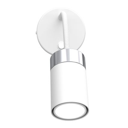 Flexible small lamp JOKER 1xGU10/8W/230V white/matte chrome