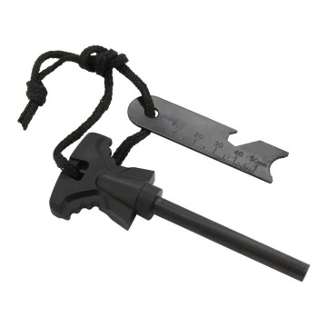 Flint and steel black
