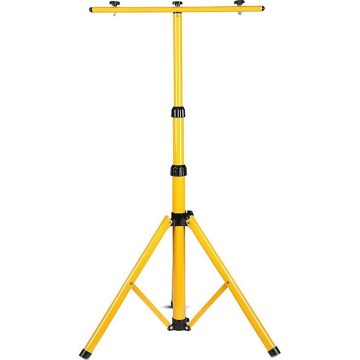 Floodlight stand 180 cm yellow