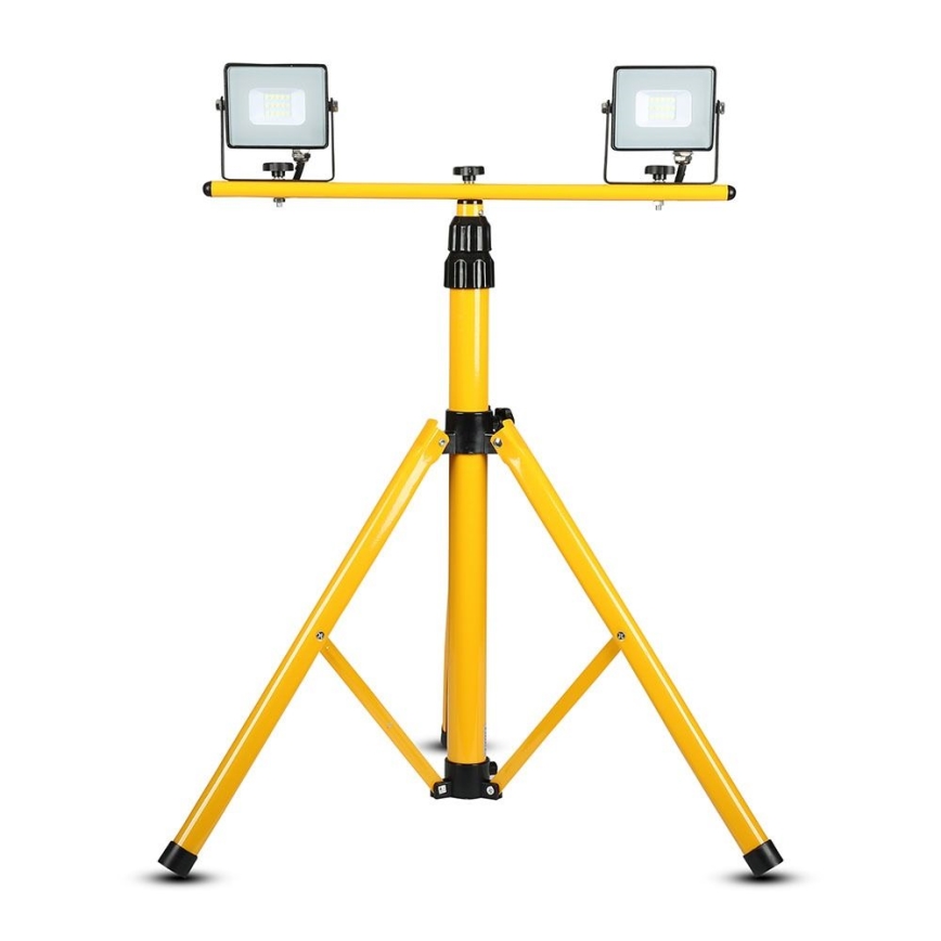 Floodlight stand 180 cm yellow