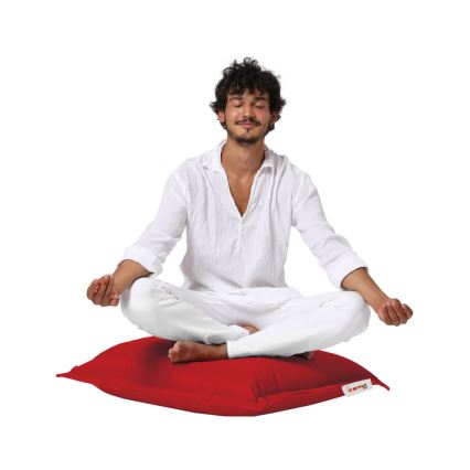 Floor cushion 70x70 cm red