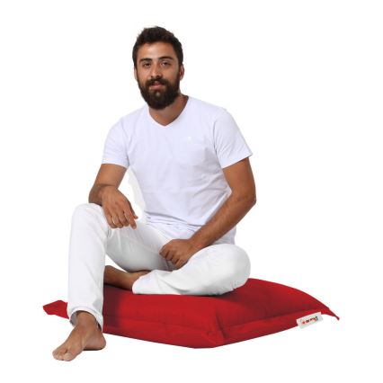 Floor cushion 70x70 cm red