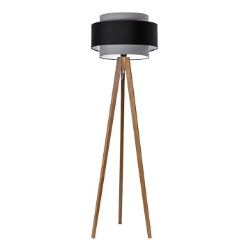 Floor lamp 1xE27/60W/230V oak/grey