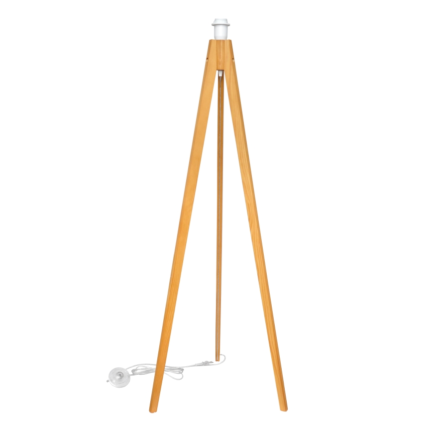Floor lamp ALBA 1xE27/15W/230V creamy/oak