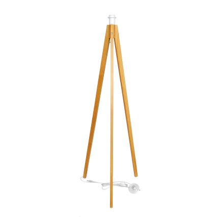 Floor lamp ALBA 1xE27/15W/230V creamy/oak