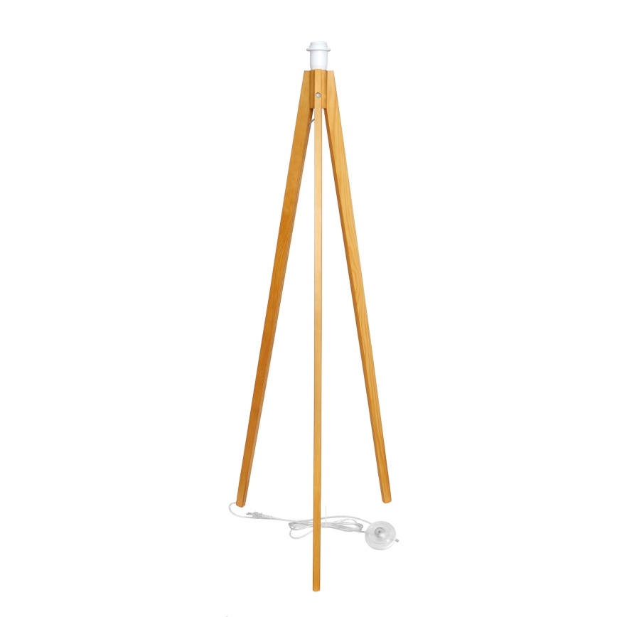 Floor lamp ALBA 1xE27/15W/230V creamy/oak