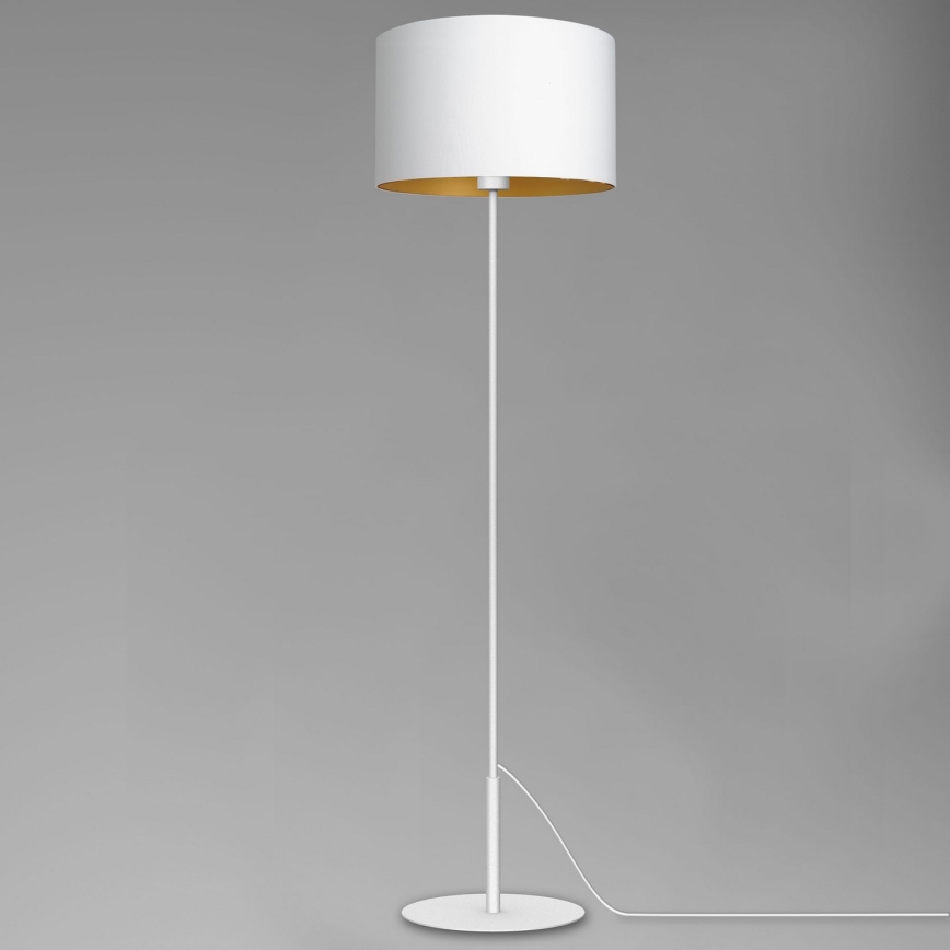 Floor lamp ARDEN 1xE27/60W/230V white/gold
