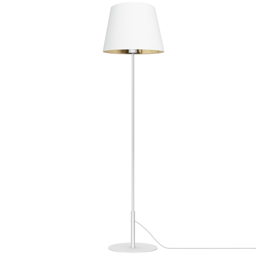 Floor lamp ARDEN 1xE27/60W/230V white/gold