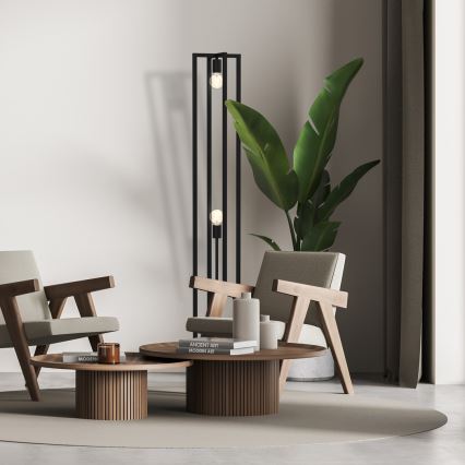 Floor lamp ARNOLD 2xE27/60W/230V black