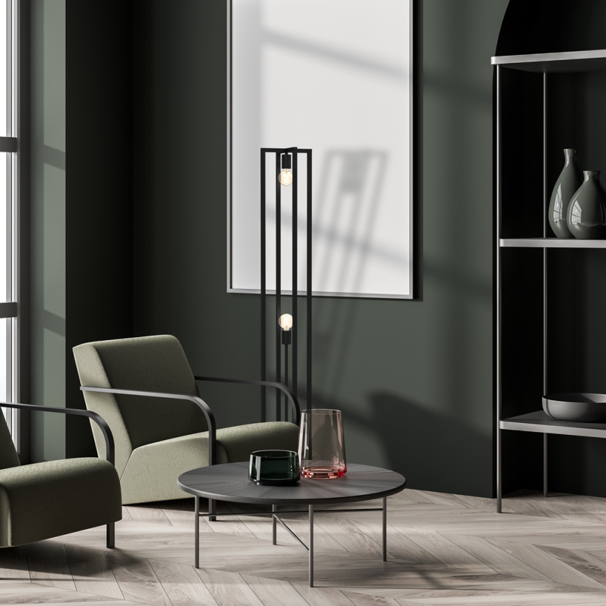 Floor lamp ARNOLD 2xE27/60W/230V black