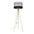 Floor lamp CORAL 1xE27/60W/230V beige/black/grey/gold