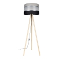 Floor lamp CORAL 1xE27/60W/230V beige/black/grey/matte chrome