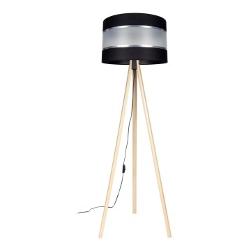 Floor lamp CORAL 1xE27/60W/230V beige/black/matte chrome