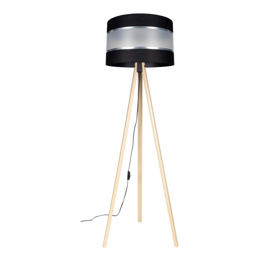 Floor lamp CORAL 1xE27/60W/230V beige/black/matte chrome