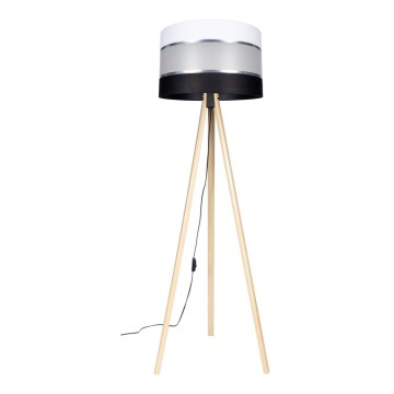 Floor lamp CORAL 1xE27/60W/230V beige/black/white/matte chrome