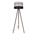 Floor lamp CORAL 1xE27/60W/230V brown/black/grey/gold