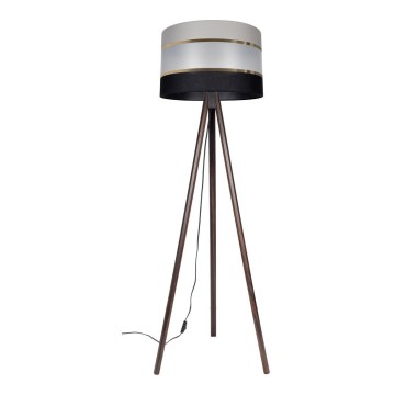 Floor lamp CORAL 1xE27/60W/230V brown/black/grey/gold