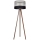 Floor lamp CORAL 1xE27/60W/230V brown/black/grey/gold