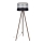 Floor lamp CORAL 1xE27/60W/230V brown/black/grey/matte chrome