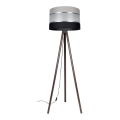 Floor lamp CORAL 1xE27/60W/230V brown/black/grey/matte chrome