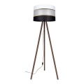 Floor lamp CORAL 1xE27/60W/230V brown/black/white/gold