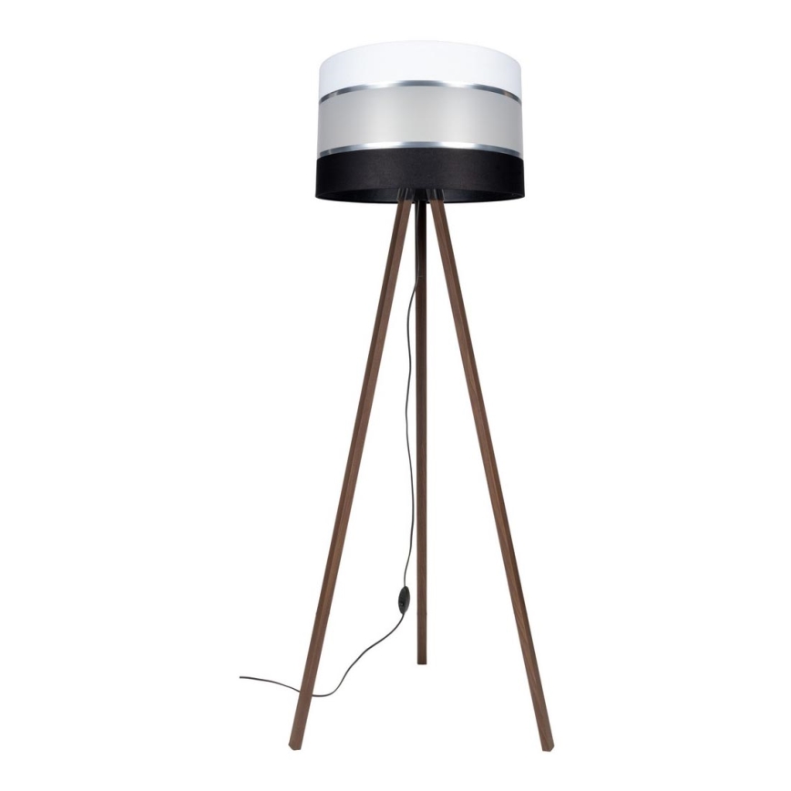 Floor lamp CORAL 1xE27/60W/230V brown/black/white/matte chrome