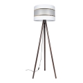 Floor lamp CORAL 1xE27/60W/230V brown/white/gold