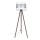 Floor lamp CORAL 1xE27/60W/230V brown/white/matte chrome