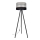 Floor lamp CORAL 1xE27/60W/230V wenge/black/grey/gold