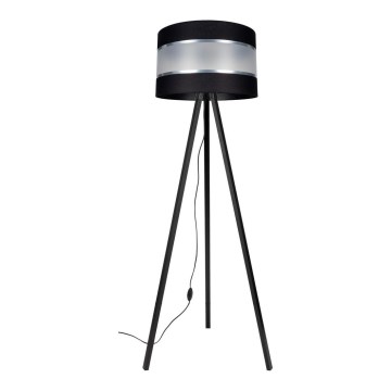 Floor lamp CORAL 1xE27/60W/230V wenge/black/matte chrome
