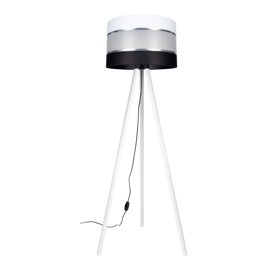 Floor lamp CORAL 1xE27/60W/230V white/black/matte chrome