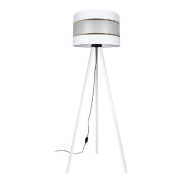 Floor lamp CORAL 1xE27/60W/230V white/gold
