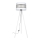 Floor lamp CORAL 1xE27/60W/230V white/gold